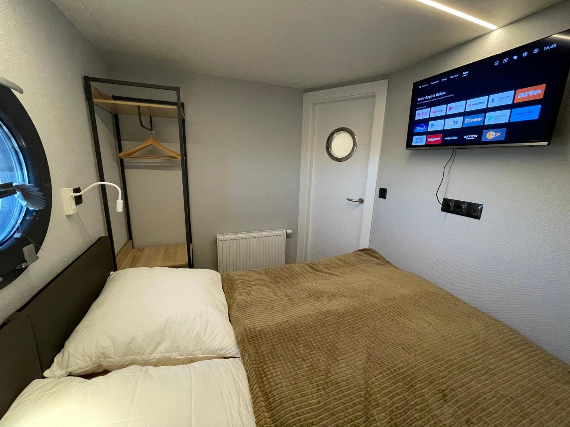 Hausboot Fjord Baltica Mit Dachterrasse In Barth Hotel Екстериор снимка